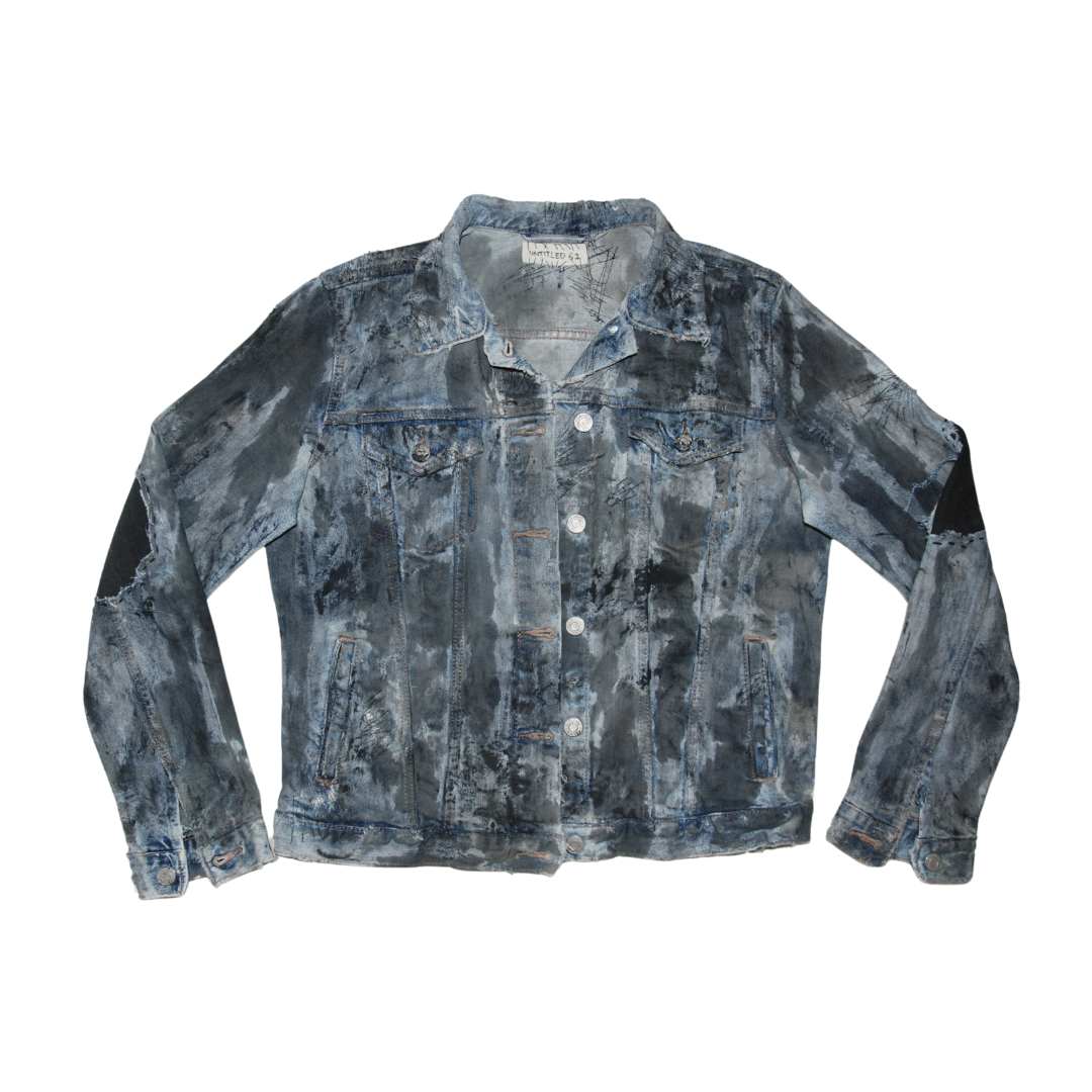 untitled 61 - f**ked up denim vest