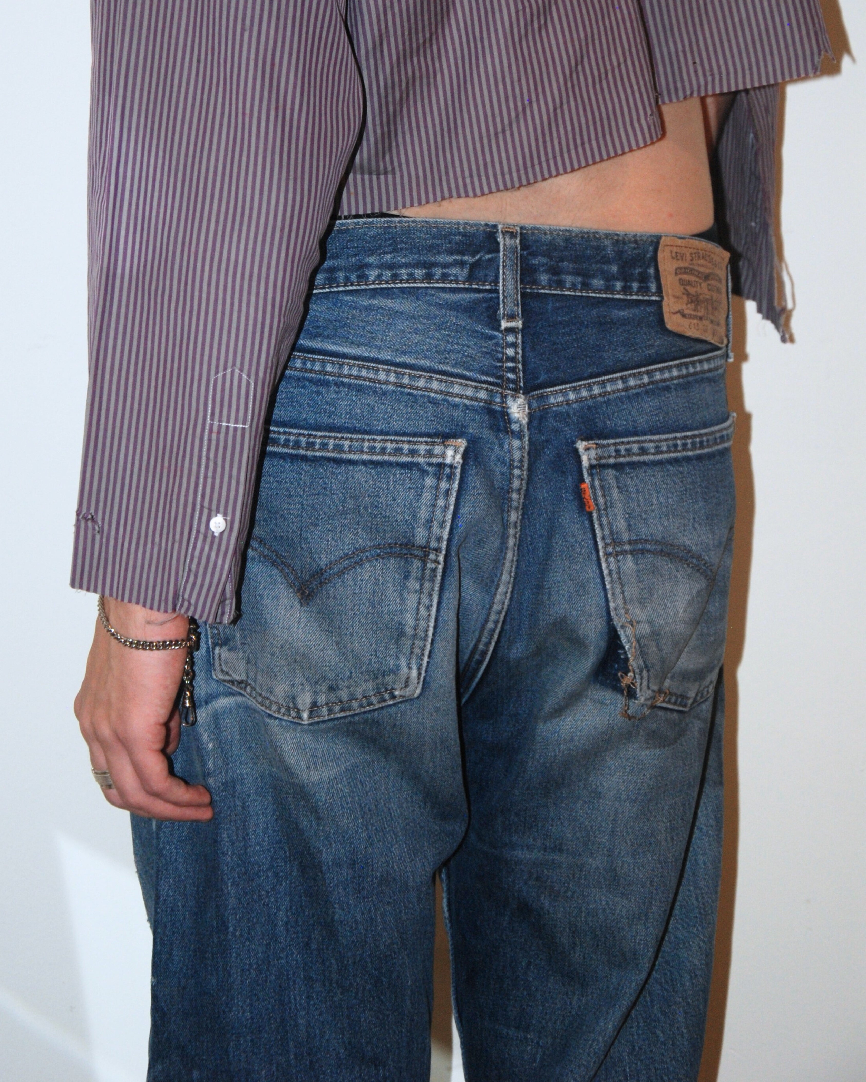 untitled 02 - patched levi's jeans