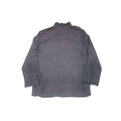 untitled 17 - purple reconstructed shirt