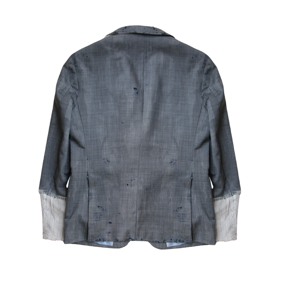 untitled 44 - grey distressed blazer