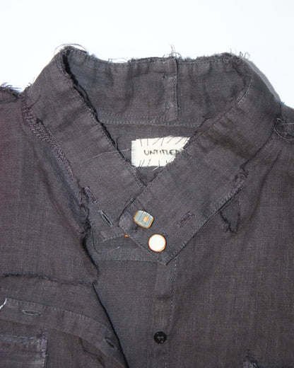 untitled 17 - purple reconstructed shirt