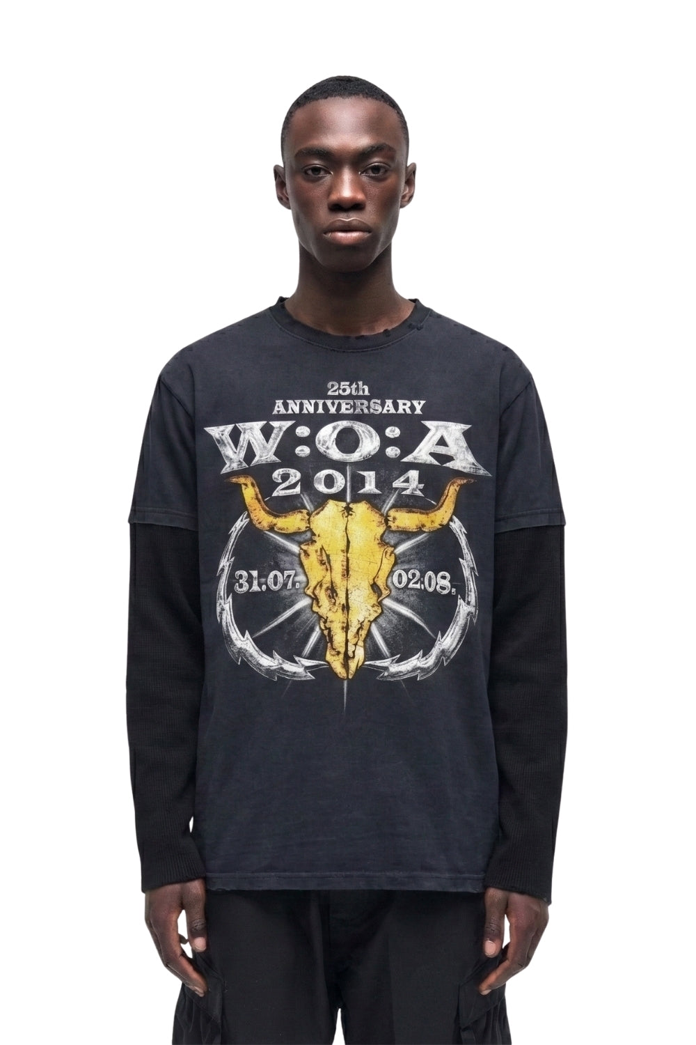 untitled 55 - graphic long sleeves tee