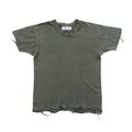 untitled 65 - khaki stitched up tee