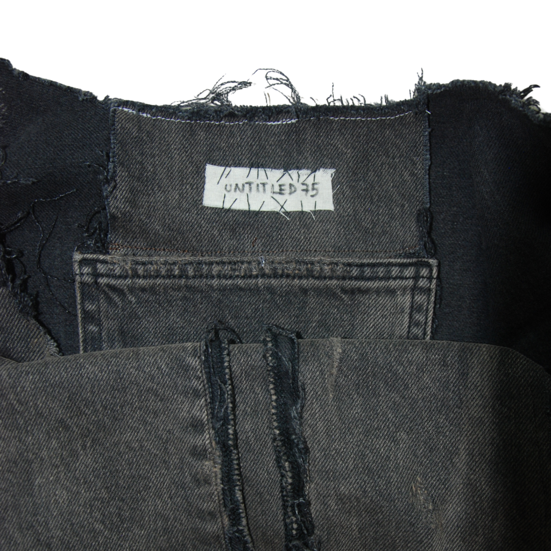 untitled 75 - denim messenger bag