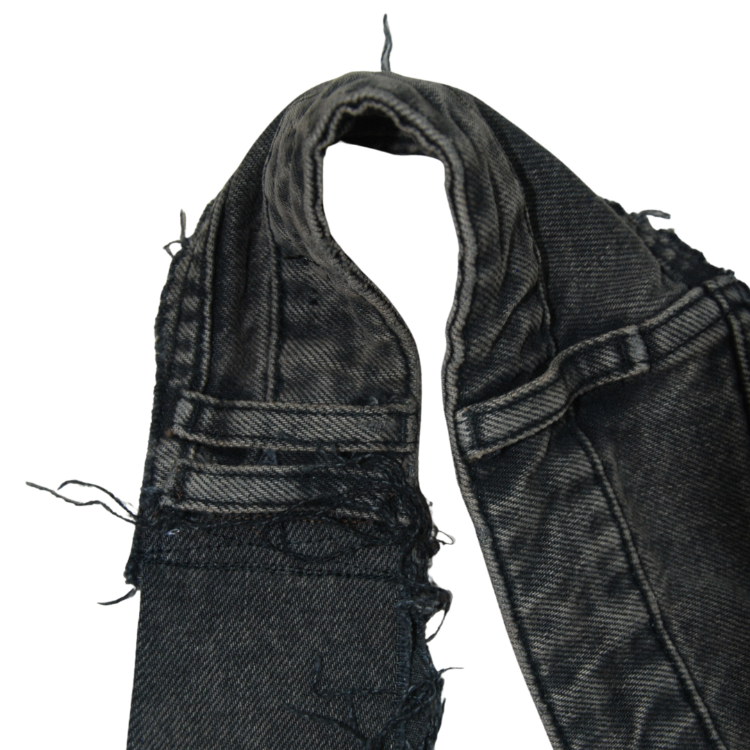 untitled 75 - denim messenger bag