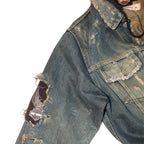 untitled 30 - denim jacket x harley