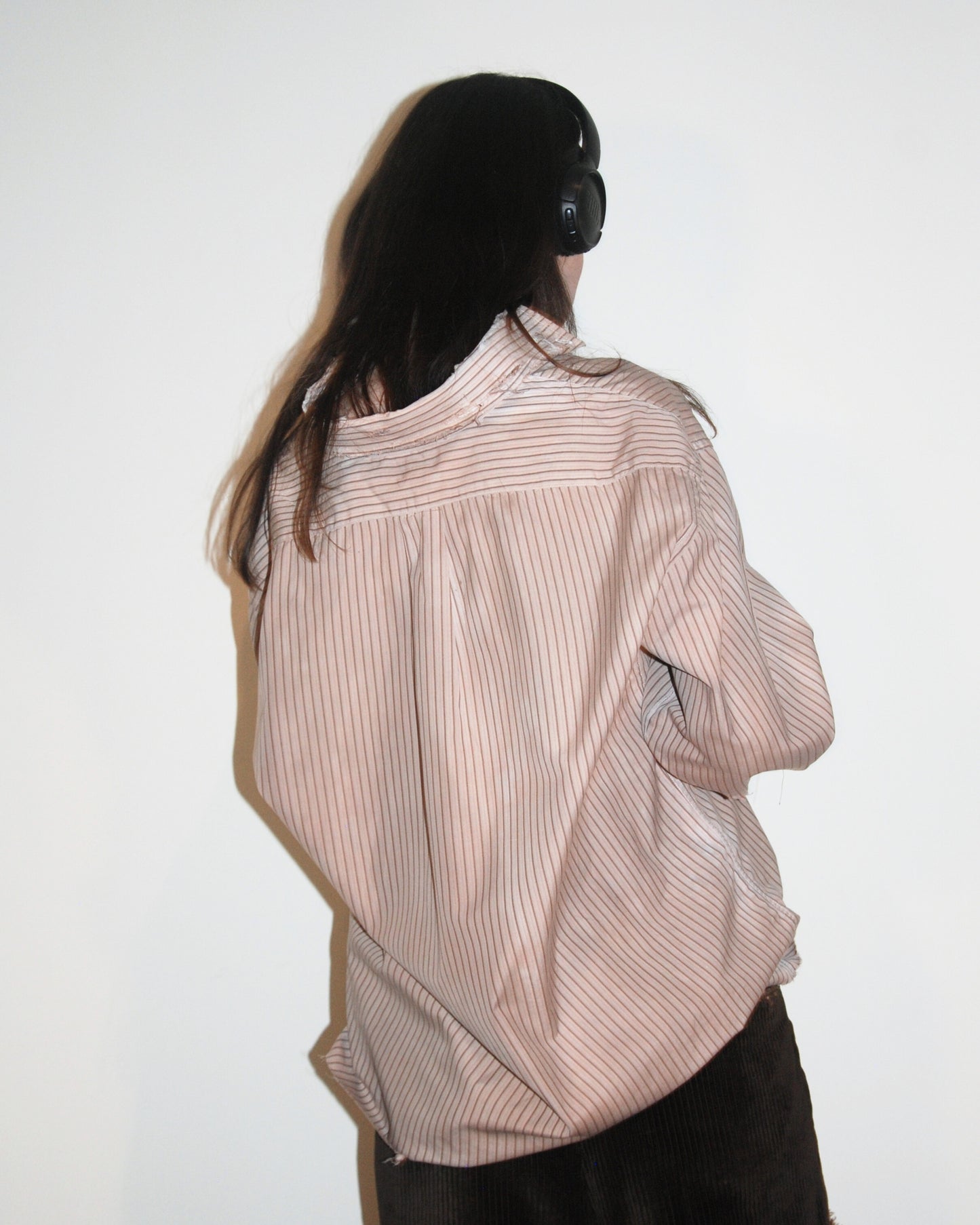 untitled 22 - brown distressed shirt