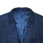 untitled 46 - navy distressed blazer