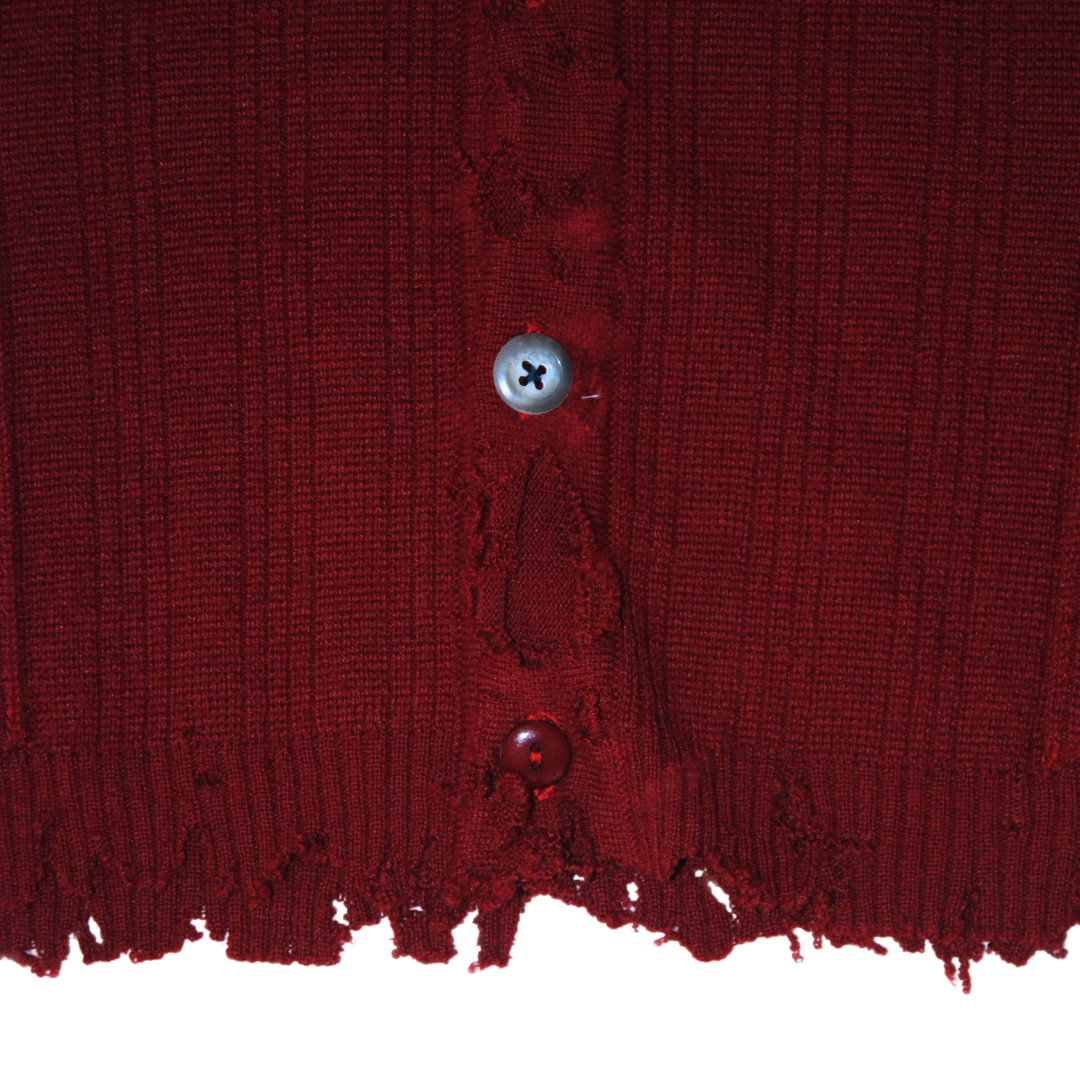 untitled 66 - bordeaux cardigan