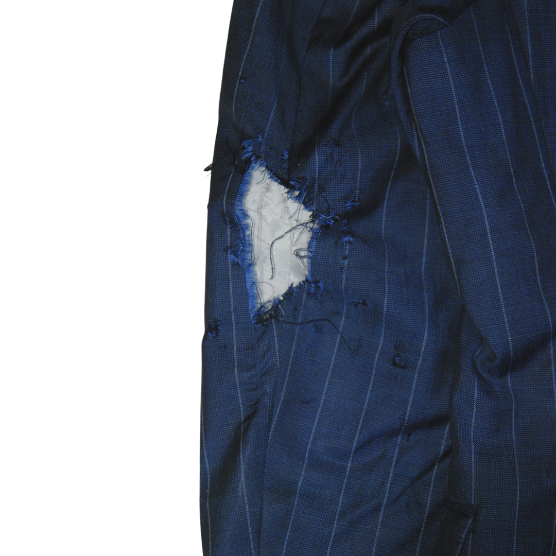 untitled 46 - navy distressed blazer