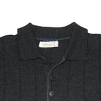 untitled 37 - distressed grey knit jumper