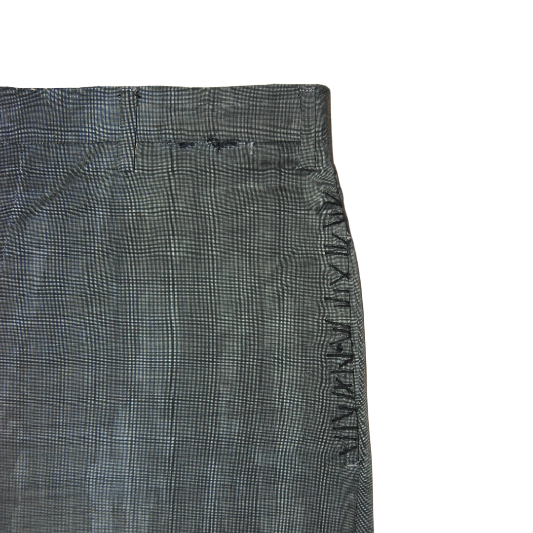 untitled 45 - grey distressed shorts