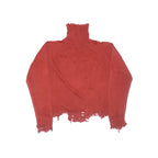 untitled 16 - red distressed jumper