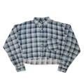 untitled 77 - ripped checked shirt