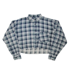 untitled 77 - ripped checked shirt