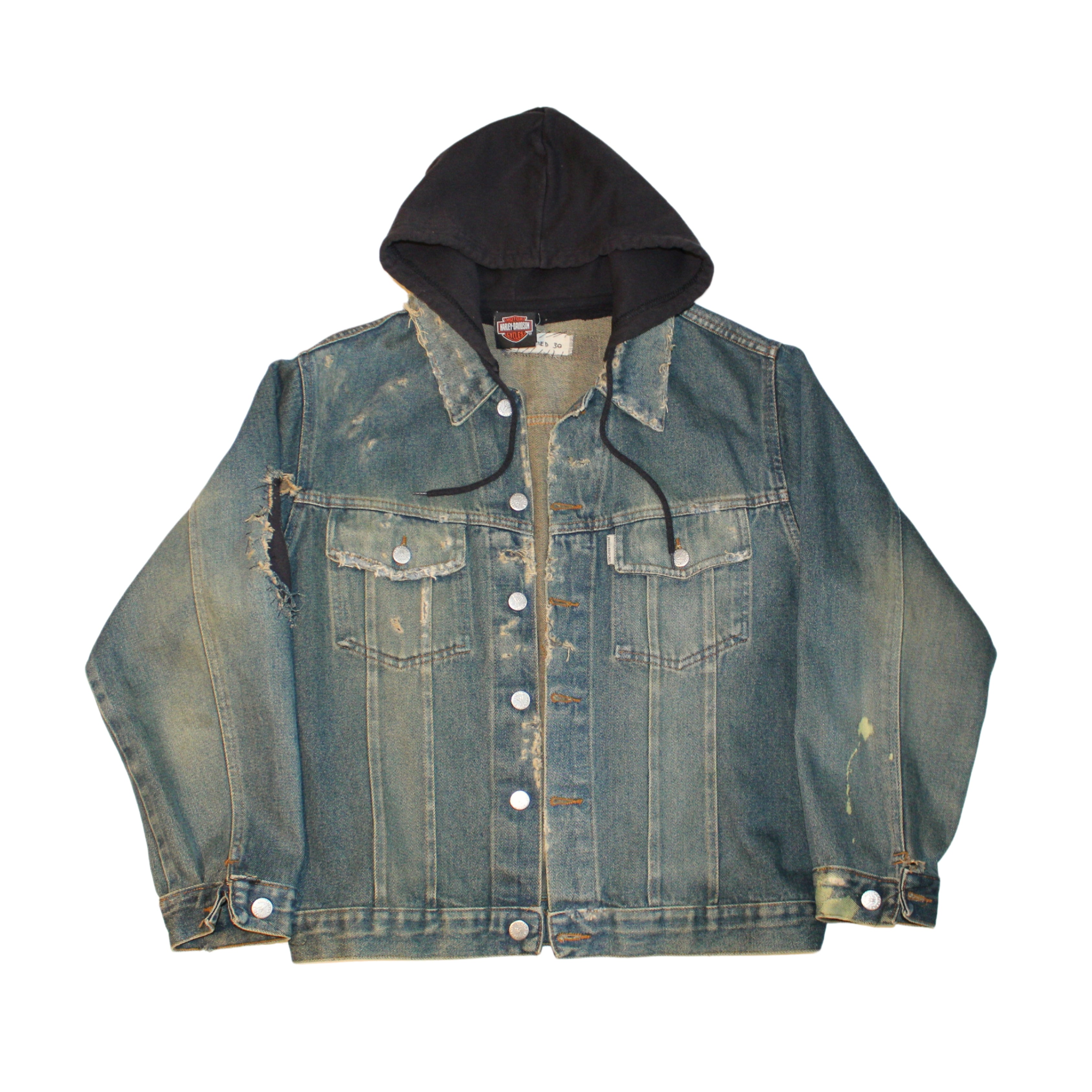 untitled 30 - denim jacket x harley