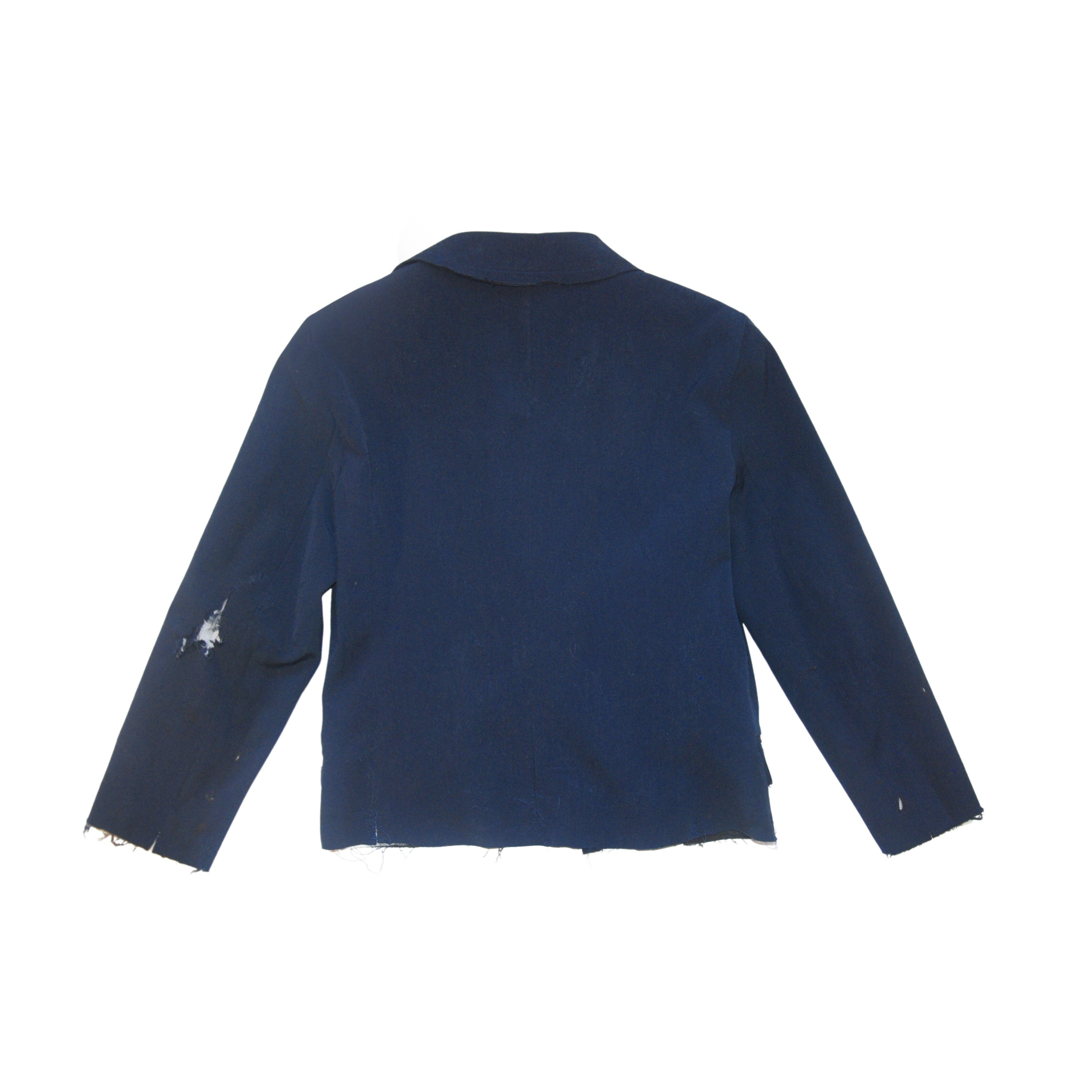 untitled 25 - distressed navy blazer