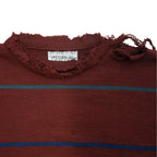 untitled 33 - distressed bordeau jumper