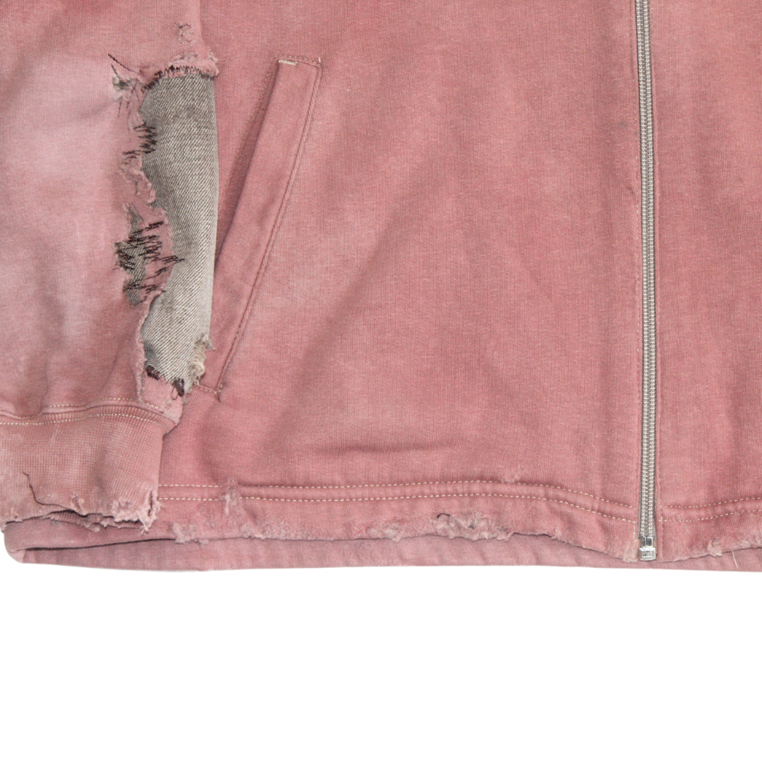 untitled 51 - washed rose nike hoodie