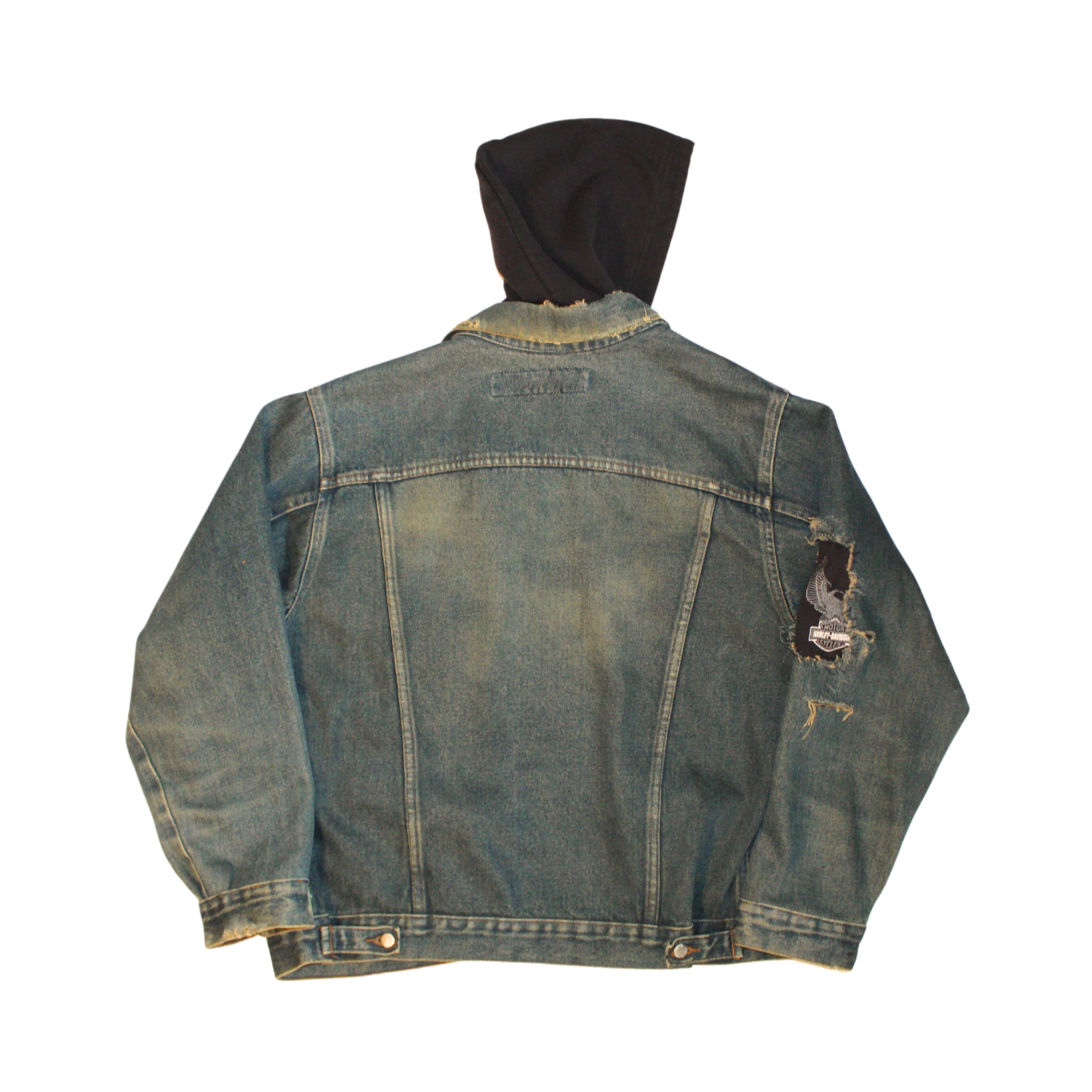 untitled 30 - denim jacket x harley