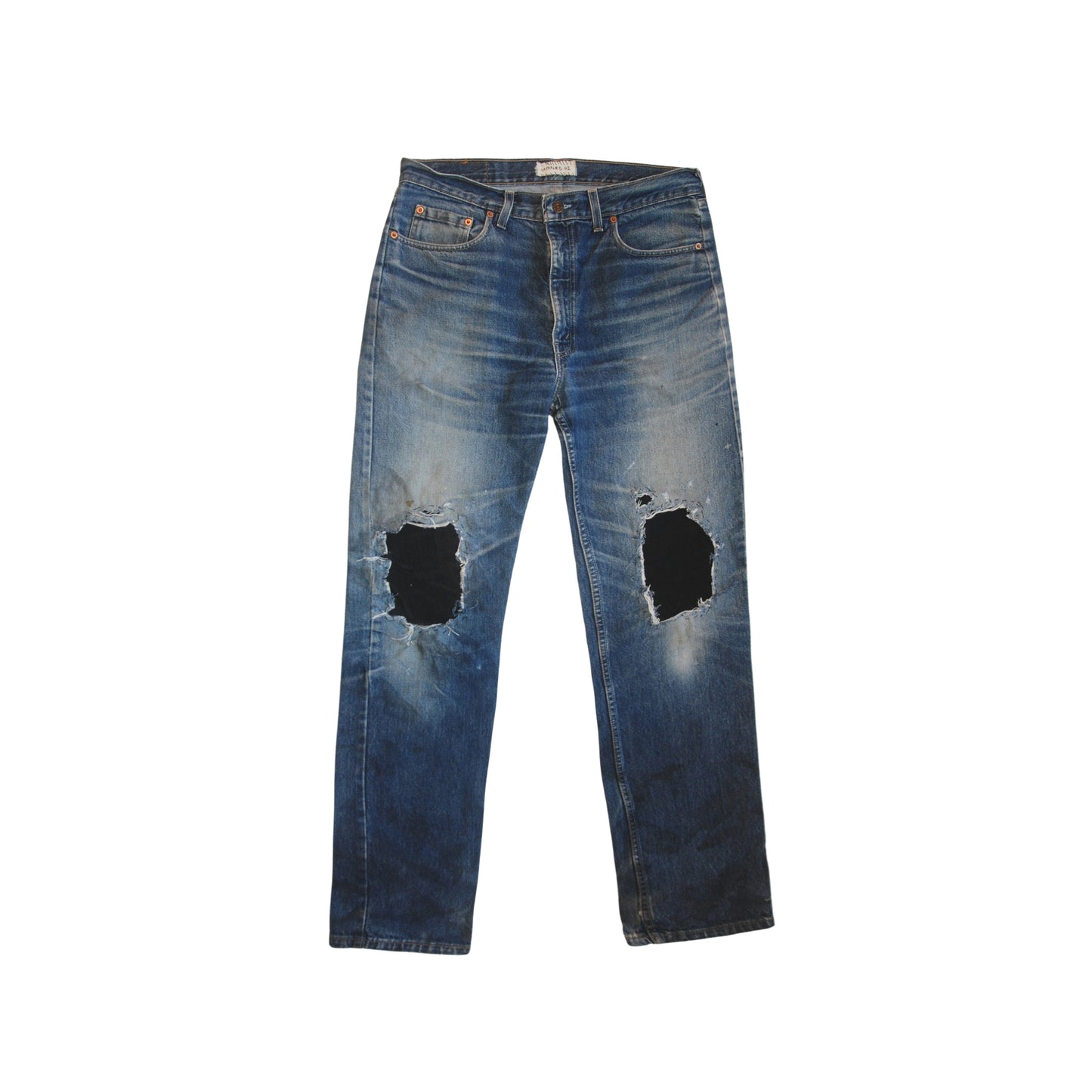 untitled 02 - patched levi's jeans