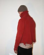 untitled 16 - red distressed jumper
