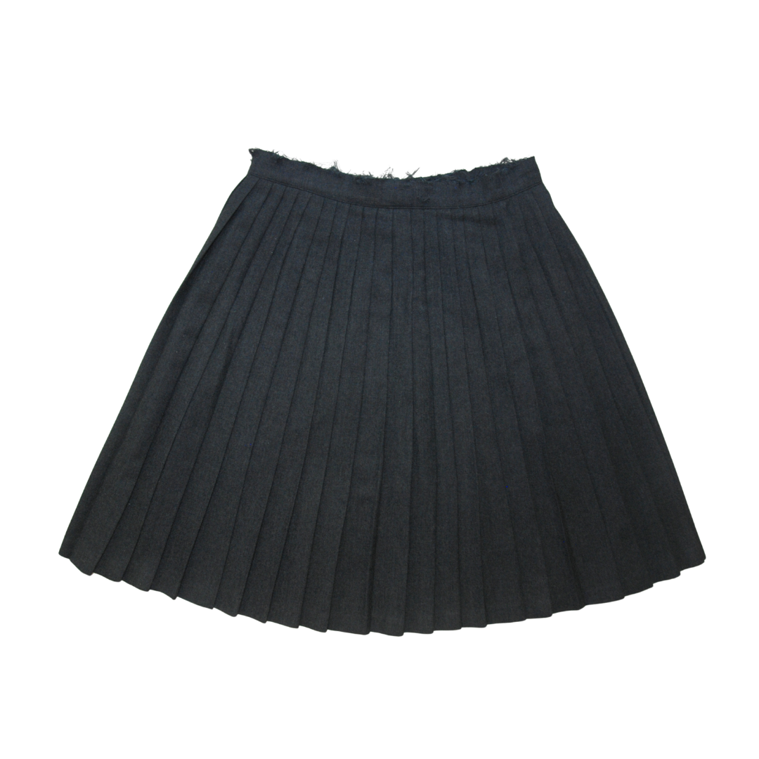 untitled 72 - pleated grey skirt