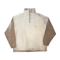 untitled 29 - distressed beige sweater