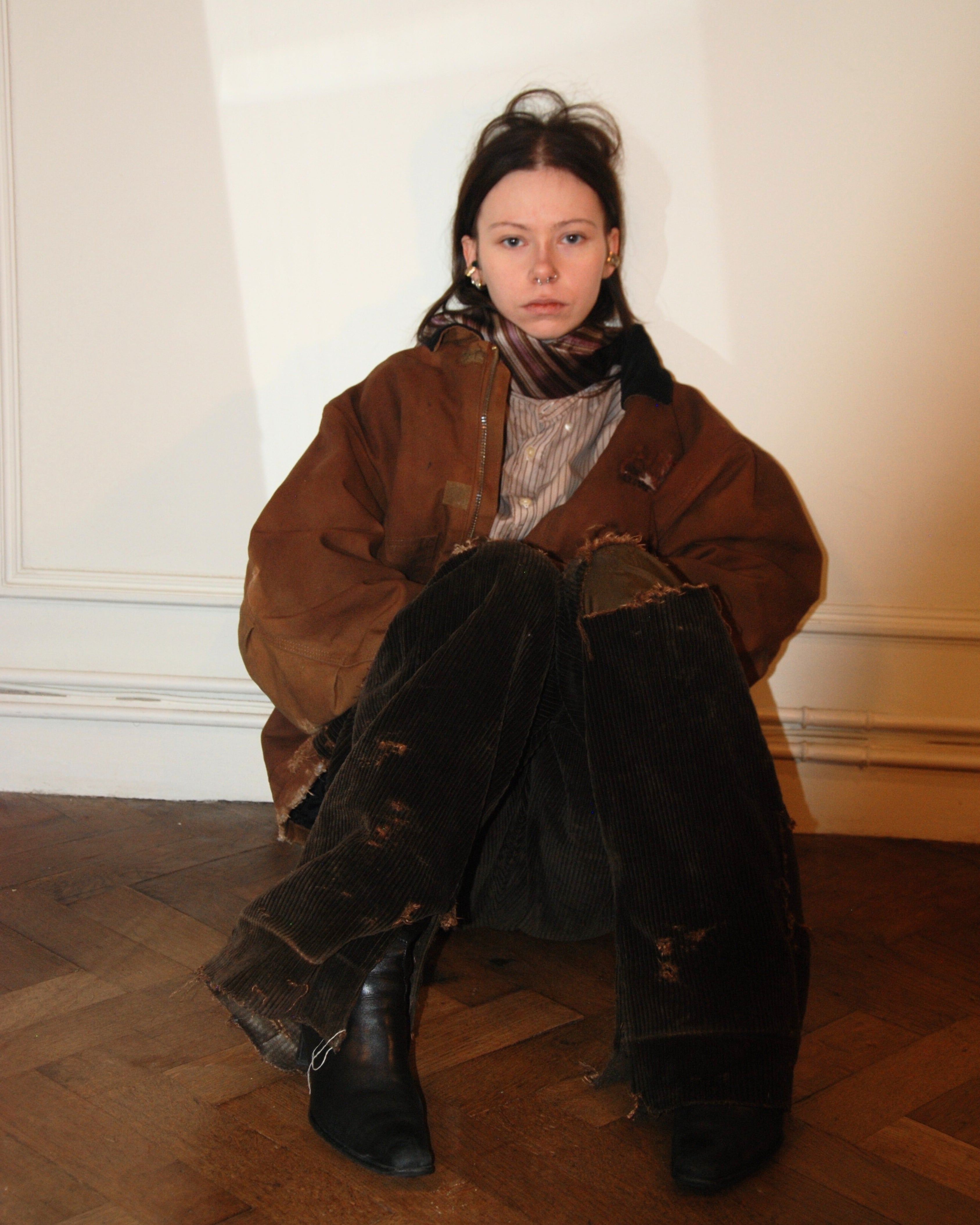 untitled 23 - carhartt distressed jacket