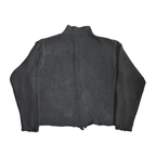 untitled 78 - grey knit zip sweater