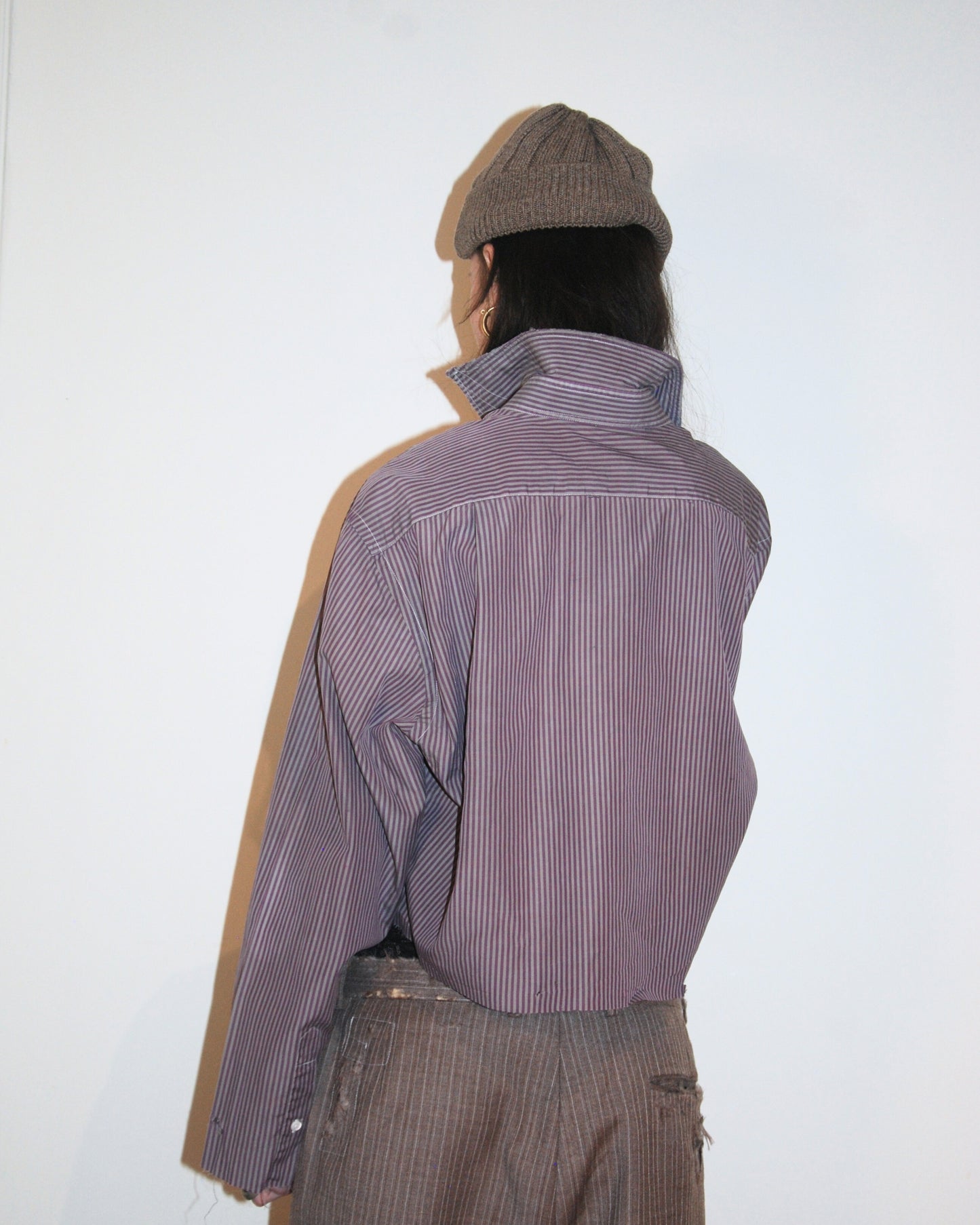 untitled 21 - distressed purple shirt