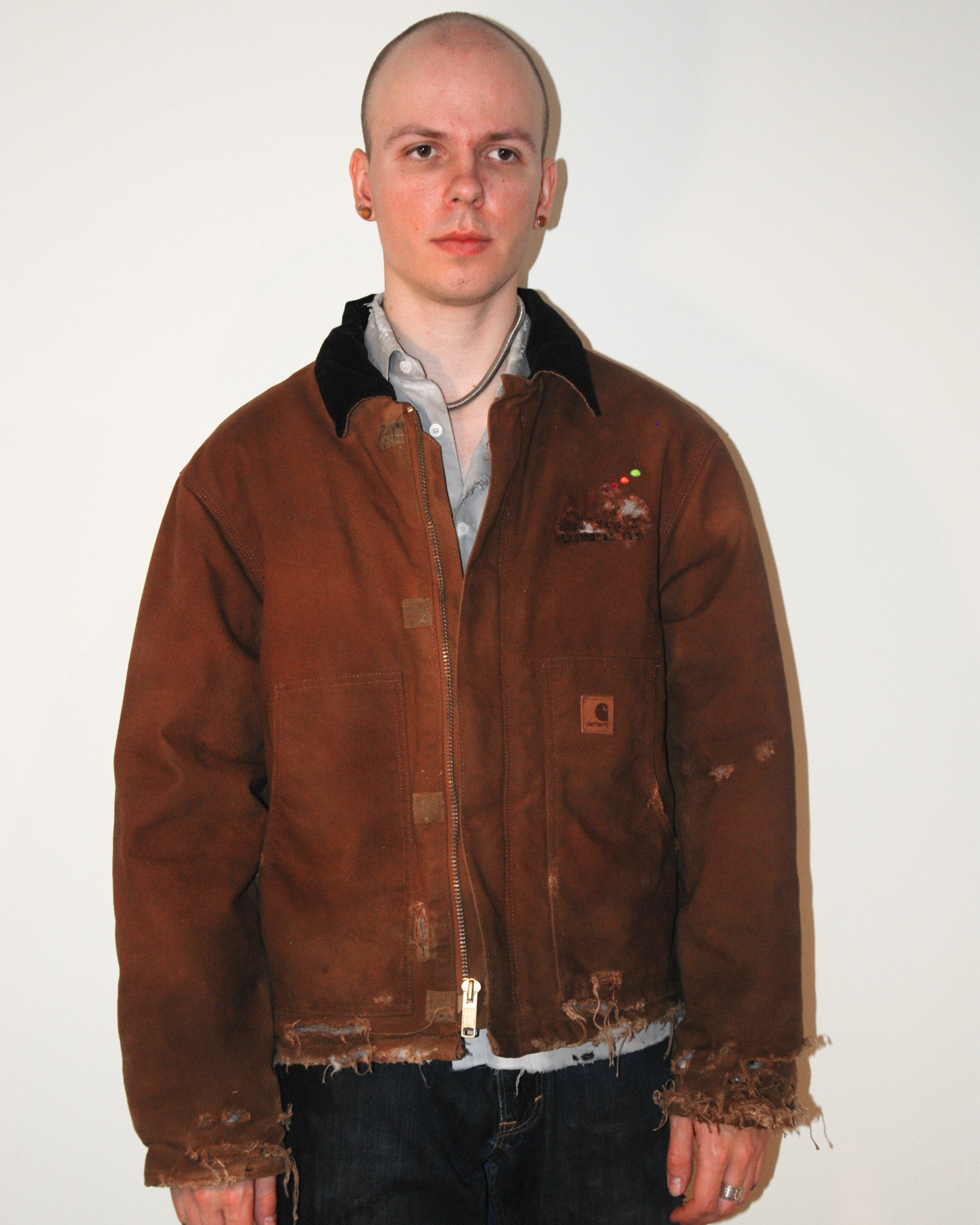untitled 23 - carhartt distressed jacket