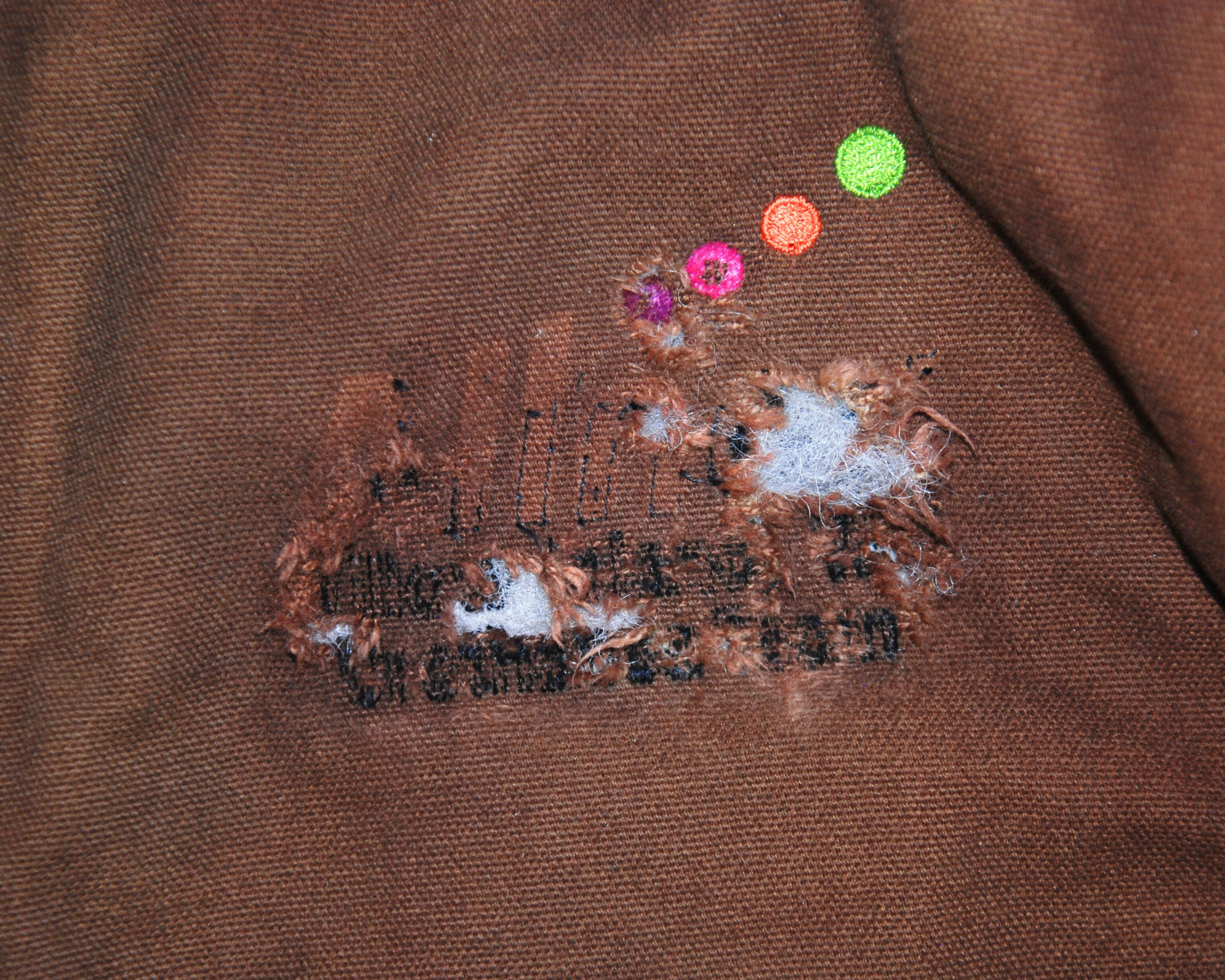 untitled 23 - carhartt distressed jacket