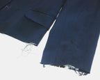untitled 25 - distressed navy blazer